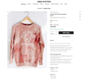 Vintage Kent State sweatshirt from Urban Outfitters website.  http://www.businessinsider.com%2Furban-outfitters-kent-state-sweatshirt-bloodstain- 